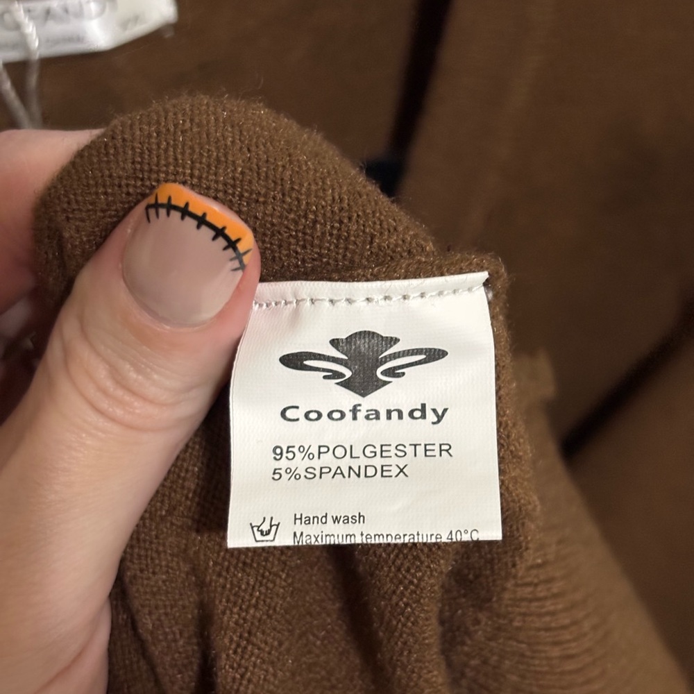 Brown Casual Vest by Coofandy - Picture 4 of 4